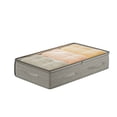 thumbnail image 2 of Under Bed Storage Bag, Foldable Quilt Organizer Box, Breathable Clothes and Blanket Bin with Clear Window, Sturdy Double Zipper, 2 of 6
