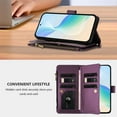 thumbnail image 4 of for Motorola Edge 50 Fusion 50Pro 50Neo 50Ultra Wallet Phone Case with Magnetic Zipper Closed Credit Card Slot Shockproof Phone Case, 4 of 9