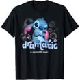 thumbnail image 1 of Disney Lilo And Stitch Bubble Pop Dramatic Is My Middle Name T-Shirt All Size S-5XL, 1 of 4