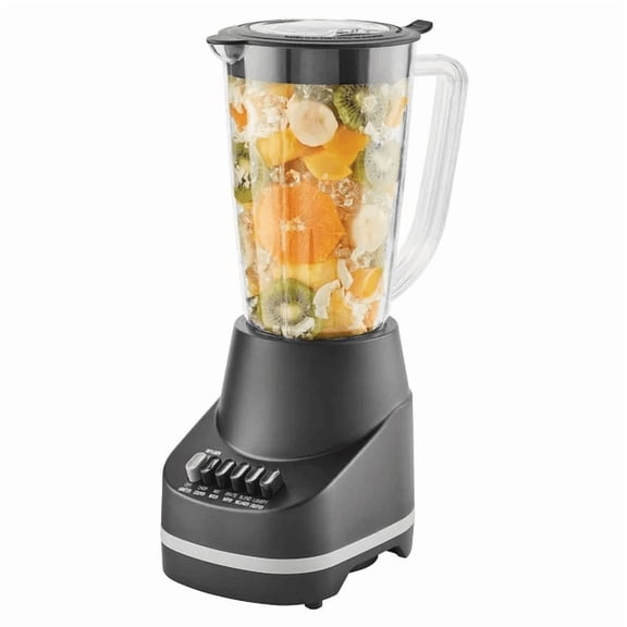 Mainstays 6 Speed Blender with 48 Ounce Jar  with Stainless Steel Blade,Black