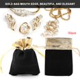 thumbnail image 3 of Jewelry Organizer, Velvet Cloth Bags Drawstring Pouches  For Birthday For Jewelry For Wedding For Candy, 3 of 8