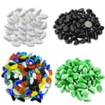 thumbnail image 2 of 1 Pack River Rock Decorative Creative Acrylic Pebble Aquarium Polished Stone, 2 of 10