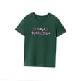 thumbnail image 3 of Camiseta de mujer de verano Tops moda señoras cuello redondo camiseta para viaje oficina trabajo S, 3 of 7
