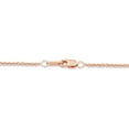 thumbnail image 4 of Jewelili 14K Rose Gold Over Sterling Silver with Parent and Children Family Drop Pendant Necklace, 18" Cable Chain, 4 of 5