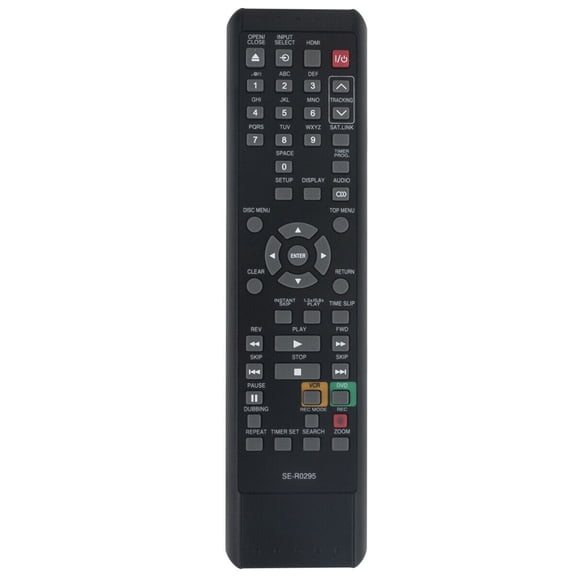 SE-R0295 Replace Remote for Toshiba DVR620KU D-VR620 DKVR60KU D-VR610KU DVR610KU