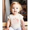 thumbnail image 3 of Floral Big Sister Shirt for Toddlers, Kids & Teens Girly Daisy Older Sibling T-Shirt Natural Shirt Youth Small, 3 of 5