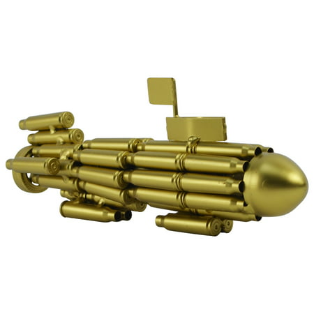 Gun Bullet Casings Shells Shaped Model Navy Diving Sub Submarine Military