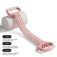 thumbnail image 4 of Exercise Resistance Bands with Handles - Single Stretch Band for Physical Therapy & Home Gym | for Strength Training, Pilates & Rehabilitation | Non- Comfortable Grip, 4 of 8