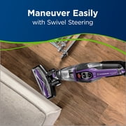 BISSELL PowerLifter Ion Pet Cordless Stick Vacuum, Carpet, Area Rugs, Hard Floor, Upholstery, 2 Way Fold Handle, Freestanding, Removeable Hand Vac, 3191, Purple