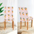 thumbnail image 3 of Yayeee 2 Pack Dining Chair Covers Stretch Parson Chairs Slipcovers Seat Protector, Cartoon Citrus, 3 of 6