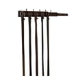 thumbnail image 3 of Rev-A-Shelf BRC-12NS-CR Classic Closet 11-3/4" Static Stationary Belt Rack - Chrome, 3 of 5