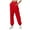 Red, variant on AherBiu Womens Sweatpants Joggers Cinch Bottom Pants Fleece Lined Thermal Warm Winter Fall Casual Pants with Pockets