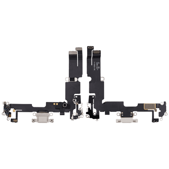 Replacement Charging Port Flex Cable Compatible With iPhone 14 Plus (Used OEM Pull) (Starlight)