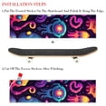 thumbnail image 2 of Alien Emery Skateboard Grip Tape Stickers Pack of Two - 8.8x32.6in/22.4x83 cm PVC Back Material - Skateboard Grip Tape for Improved Traction and Control, 2 of 5