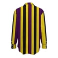 thumbnail image 5 of TaTaai Womens Festival Print Polyester Shirt Long Sleeve Round Neck Casual Lightweight Blouse Holiday Wear Fits Small Gift, 5 of 5