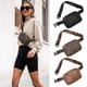thumbnail image 1 of Kvinnor PU läder bältesväska Crossbody midjeväska Reseaxelväsk, 1 of 5