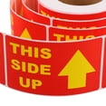 thumbnail image 6 of WASHWEPE Red Paper Prevent Inversion Warning Stickers 300Set For Shipping Containers, 6 of 8