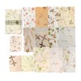 thumbnail image 3 of Paquete de 28 unidades de papel con textura de relieve vintage para hacer álbumes de recortes, collages, decoración, diario basura, papelería estética, 3 of 5