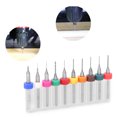 thumbnail image 3 of PCB Drill Bit, 10Pcs Micro Twist Bits Circuit Board Drill Bit  For Industrial Supplies, 3 of 8