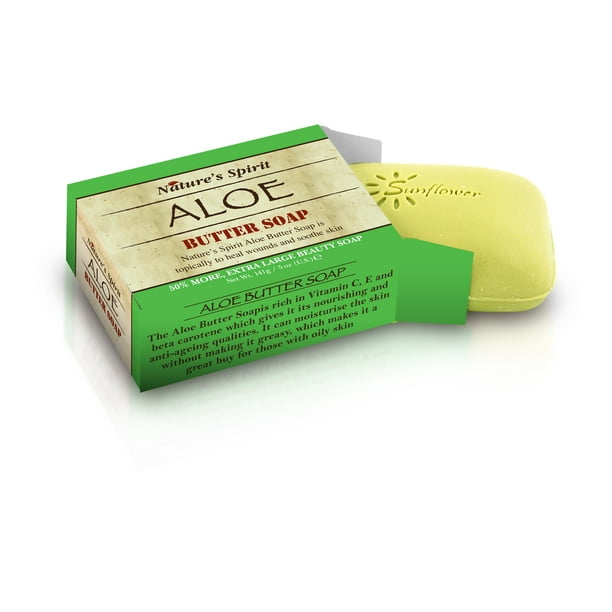 Sunflower Sunflower Nature S Spirit Butter Soap Aloe 5 Oz Walmart Com Walmart Com
