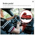 thumbnail image 6 of LNKOO 3 Pcs Nonslip Pedal Foot Brake Accelerator Cover Set for Car Auto Vehicle MT Aluminium For Manual Transmission Car, 6 of 6