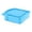 Blue, variant on QSTDGVPW Food Storage Container Holder with Lid Kitchen Home Toast Bread Sandwich Box Violet