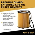 thumbnail image 3 of Premium Guard Extended Life Oil Filter up to 10k Miles PG99256EX | Fits 2019-2025 BMW X5, X7, 2018-2024 X3, 2017-2025 540i xDrive, 2020-2025 X6, 2016-2025 740i, 2020-2025 Toyota GR Supra, 3 of 6
