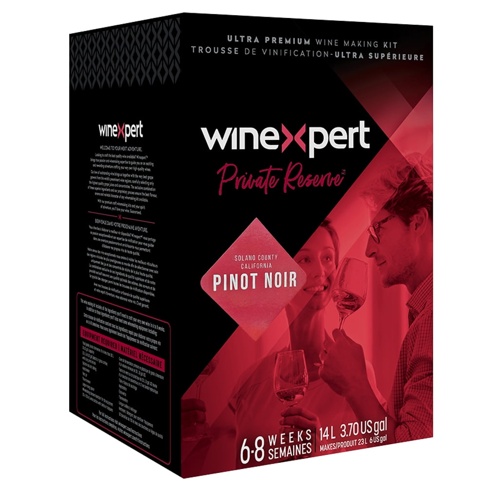 Winexpert Private Reserve Pinot Noir Willamette Valley, Oregon - Wine Ingredient Kit