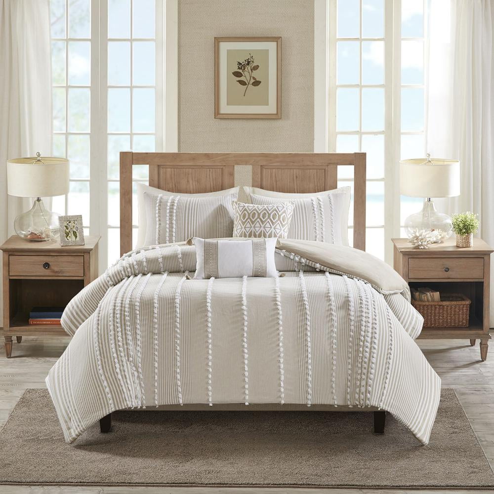 Photo 1 of 100% Cotton Yarn Dyed Tufted Duvet Cover Mini Set,HH12-1691