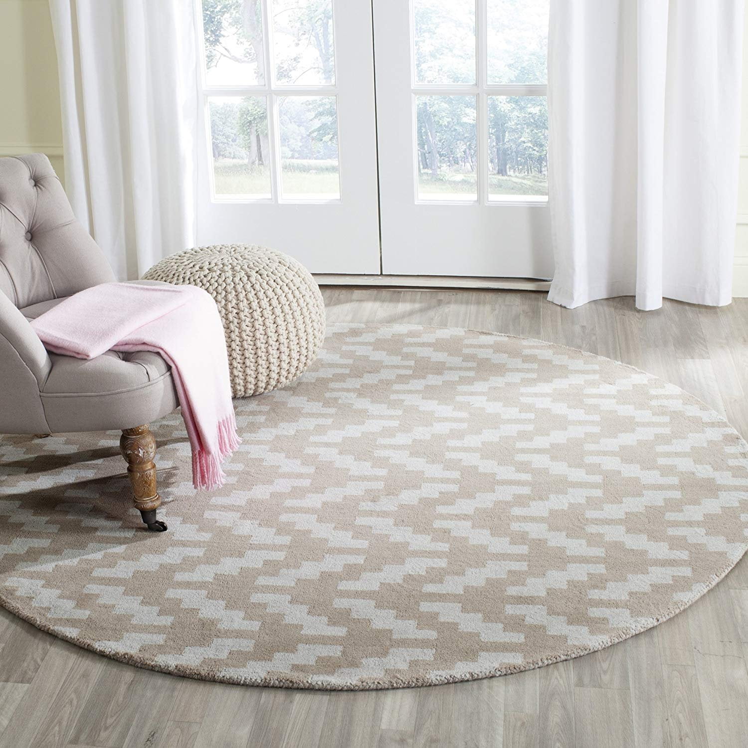 Safavieh Cambridge Collection CAM322A Handcrafted Moroccan Geometric