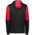 thumbnail image 3 of Holloway Sportswear S Boys All-American Team Hoodie Black/Scarlet Heather 222681, 3 of 5