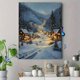 thumbnail image 4 of Qisvanset 12x16 Inch 2D Flat Framed Canvas Art, Pink Dinosaur Girl Whimsical Kid Bedroom Nursery Home Wall Decor, 4 of 5