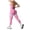 Pink, variant on larppty Womens Workout Seamless Jumpsuit Spring Summer Fashion Hip Lift Peach Hip Shap Backless Yoga Jumpsuit Romper Outfits(Red, M)