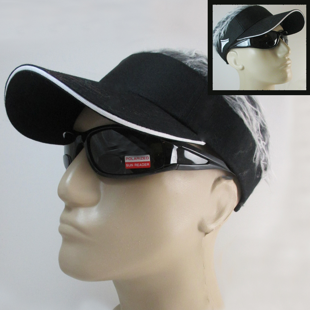 Polarized Bifocal Sunglasses Mens Womens UV Fishing Reading Black Brown +1.50 - image 4 of 6