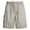 Gray, variant on Cargo Shorts for Men Plus Size Stretch Casual Drawstring Elastic Waisted Summer Trendy Shorts with Multi Pockets Black 2XL