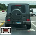 thumbnail image 4 of License Plate Glass Cover and Support that HIDES ALL SCREWS / MIRROR, 4 of 8