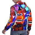 thumbnail image 4 of Lsque Five Nights At Freddy'S Pattern Casual Men's Hoodie,Hooded Sweatshirt with Kangaroo Pocket,Pullover Hoodie-XX-Large, 4 of 8