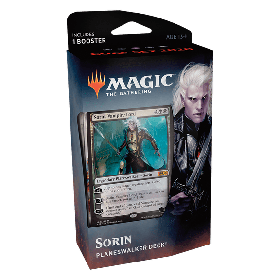 Magic: The Gathering Core Set 2020 Planeswalker Deck- Sorin (Black Deck)