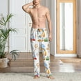 thumbnail image 6 of Disketp Gnome Camping Fishing Men's Pajama Pants - Ultra Soft Fleece Sleep and Lounge Pants (Size: S-XXL), 6 of 6
