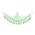 thumbnail image 3 of Toys Storage Hammock  Cotton Rope Easy To Install Stuffed Animal Storage Net With Mounting Accessories For Bedroom Fruit Green, 3 of 8