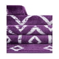 thumbnail image 2 of Unique Loom Moroccan Trellis Collection Area Rug - Mamounia (10' x 13' 1" Rectangle Violet/Ivory), 2 of 10