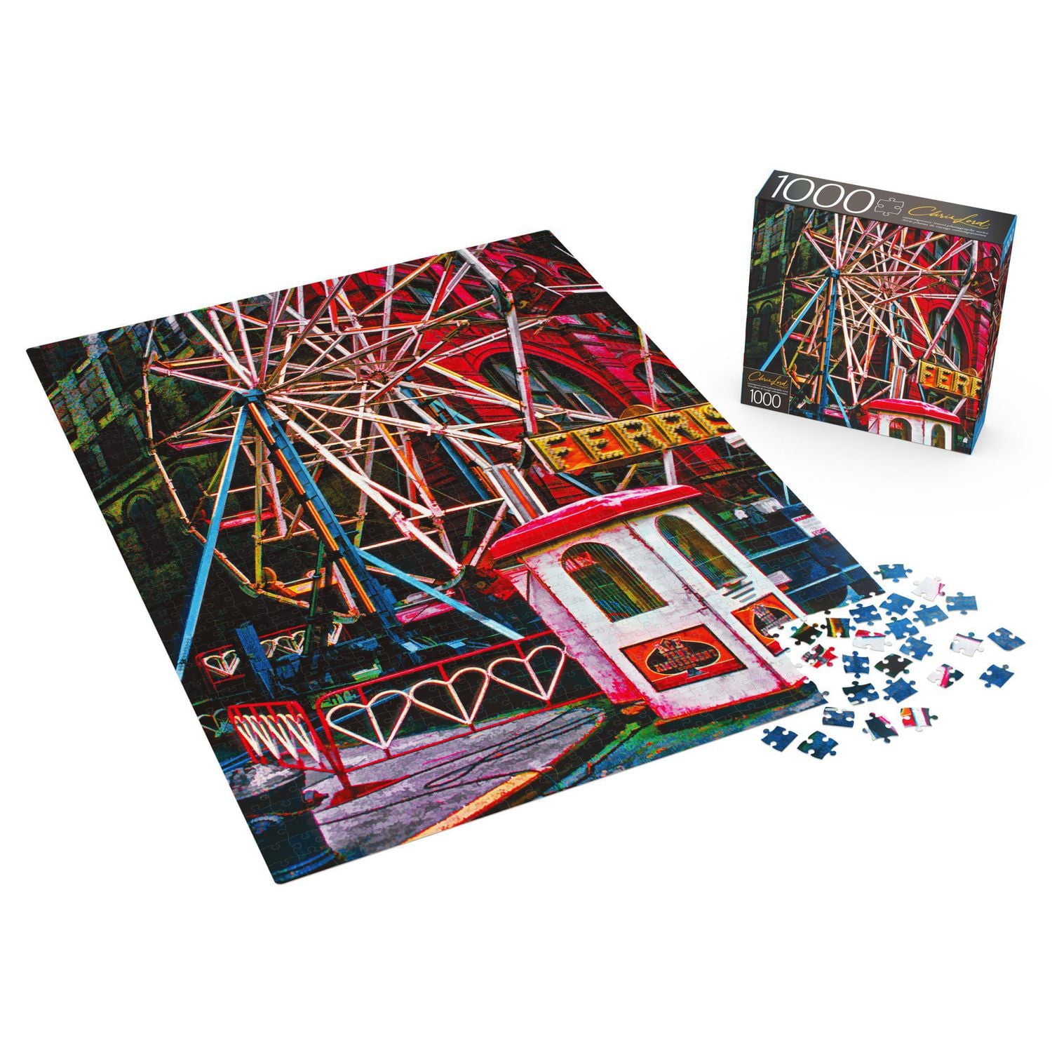 1000-Piece Jigsaw Puzzle with Photography Art by Chris Lord, for Adults and Kids Ages 8 and up