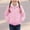 A101 Pink, variant on Trikvn Girls Fleece Lined Zip Up Hoodie Winter Warm Heavyweight Sweatshirt Colorblock Hooded Jacket Outerwear with Pockets for Kids Tween Fall Cold Weather