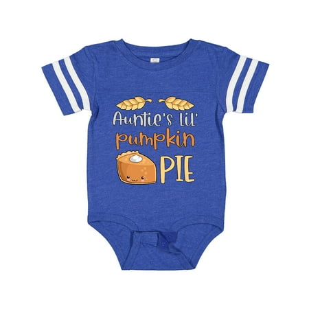 

Inktastic Auntie s Lil Pumpkin Pie Cute Baby Thanksgiving Design Gift Baby Boy or Baby Girl Bodysuit