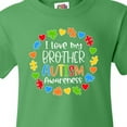 thumbnail image 4 of Inktastic I Love My Brother Autism Awareness Youth T-Shirt, 4 of 5