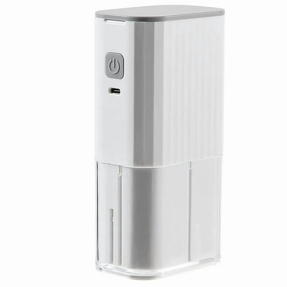 Portable Rechargeable Coffee Grinder,Ceramic Burr Electric Coffee Maker for Travel,Coffee Bean Grinder for Home Use