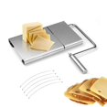 thumbnail image 3 of serony Stainless Steel Cheese Slicer Non-slip Wire Cutter for Cheese Butter Luncheon Meat, 3 of 8