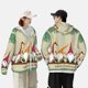 thumbnail image 4 of Balery Christmas Card With Gnomes Sudadera ligera de manga larga con capucha y protección solar UPF 50+ para hombre y mujer, ideal para pesca y running-Large, 4 of 7