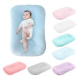 thumbnail image 4 of TIERPOP Ultra Soft Removable Slipcover Newborn Lounger Cover Baby Infants Sleeping Pad Cover Pillowcase, 4 of 19