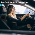 thumbnail image 6 of Zone Tech Car Heated Seat Cover Cushion for Winter, 12V Black Seat Warmer perfect for Cold Driving, 6 of 7